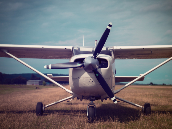 Vyhlídkový let letadlem Cessna 207 nad Macochou