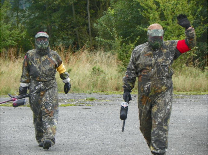 Paintball ve vojenském prostoru