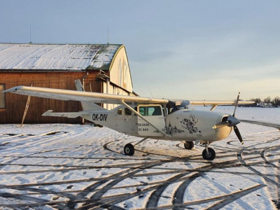 Vyhlídkový let letadlem Cessna 207 nad Brnem