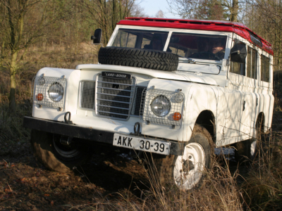 Testovací trénink řízení LAND ROVER OFF-ROAD