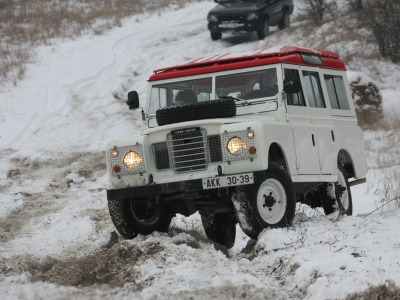 Testovací trénink řízení LAND ROVER OFF-ROAD