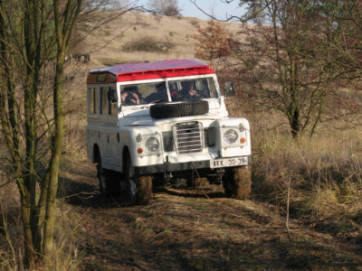 Testovací trénink řízení LAND ROVER OFF-ROAD