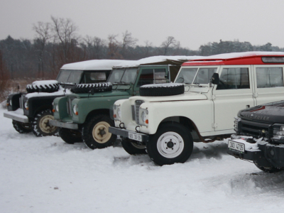 Testovací trénink řízení LAND ROVER OFF-ROAD