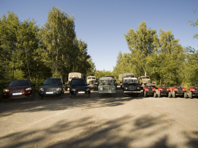 Testovací trénink řízení LAND ROVER OFF-ROAD