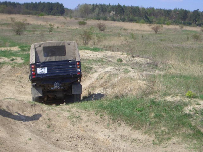 Testovací trénink řízení LAND ROVER OFF-ROAD