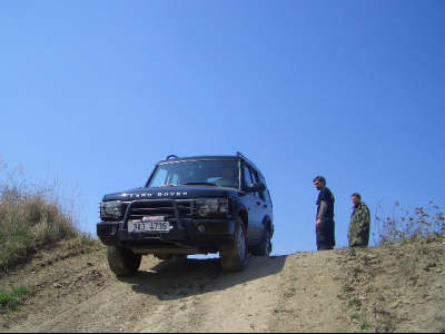 Testovací trénink řízení LAND ROVER OFF-ROAD