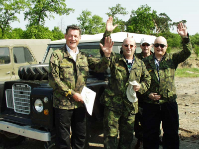 Testovací trénink řízení LAND ROVER OFF-ROAD
