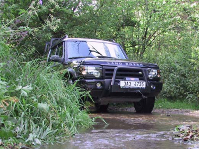 Testovací trénink řízení LAND ROVER OFF-ROAD