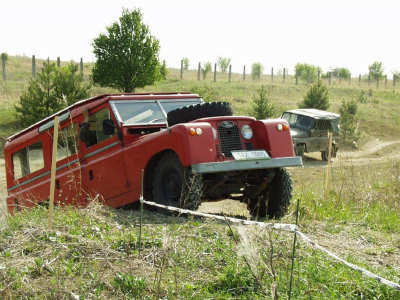 Testovací trénink řízení LAND ROVER OFF-ROAD