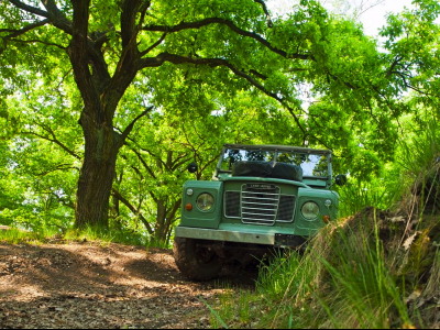 Testovací trénink řízení LAND ROVER OFF-ROAD