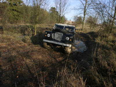 Testovací trénink řízení LAND ROVER OFF-ROAD