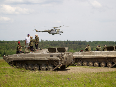 Řidičem obrněného transportéru BVP-1