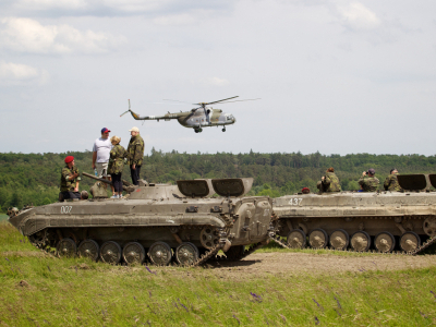 Řidičem obrněného transportéru BVP-1