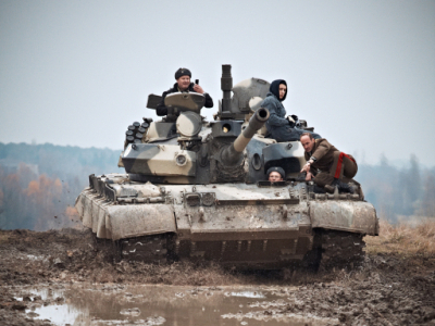 Řízení vyprošťovacího tanku VT-55