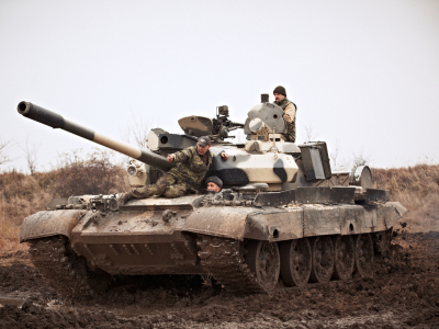 Řízení vyprošťovacího tanku VT-55