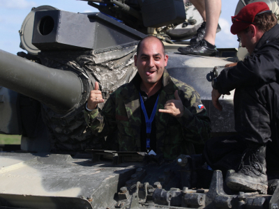 Řízení vyprošťovacího tanku VT-55