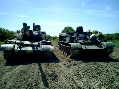 Řízení vyprošťovacího tanku VT-55