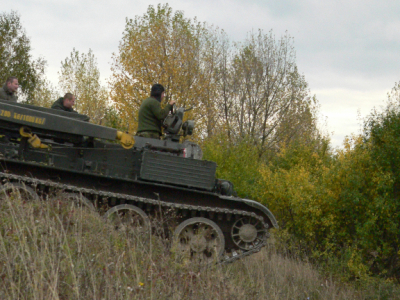 Řízení vyprošťovacího tanku VT-55