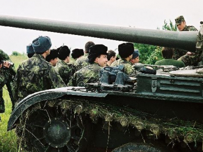 Řízení vyprošťovacího tanku VT-55