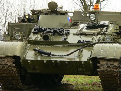 Řízení vyprošťovacího tanku VT-55
