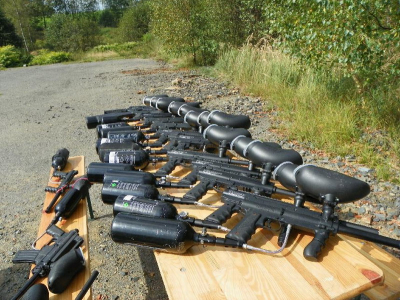 Paintball ve vojenském prostoru