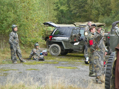 Paintball ve vojenském prostoru