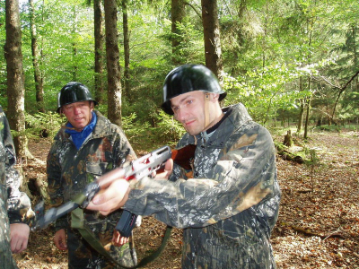 Paintball ve vojenském prostoru